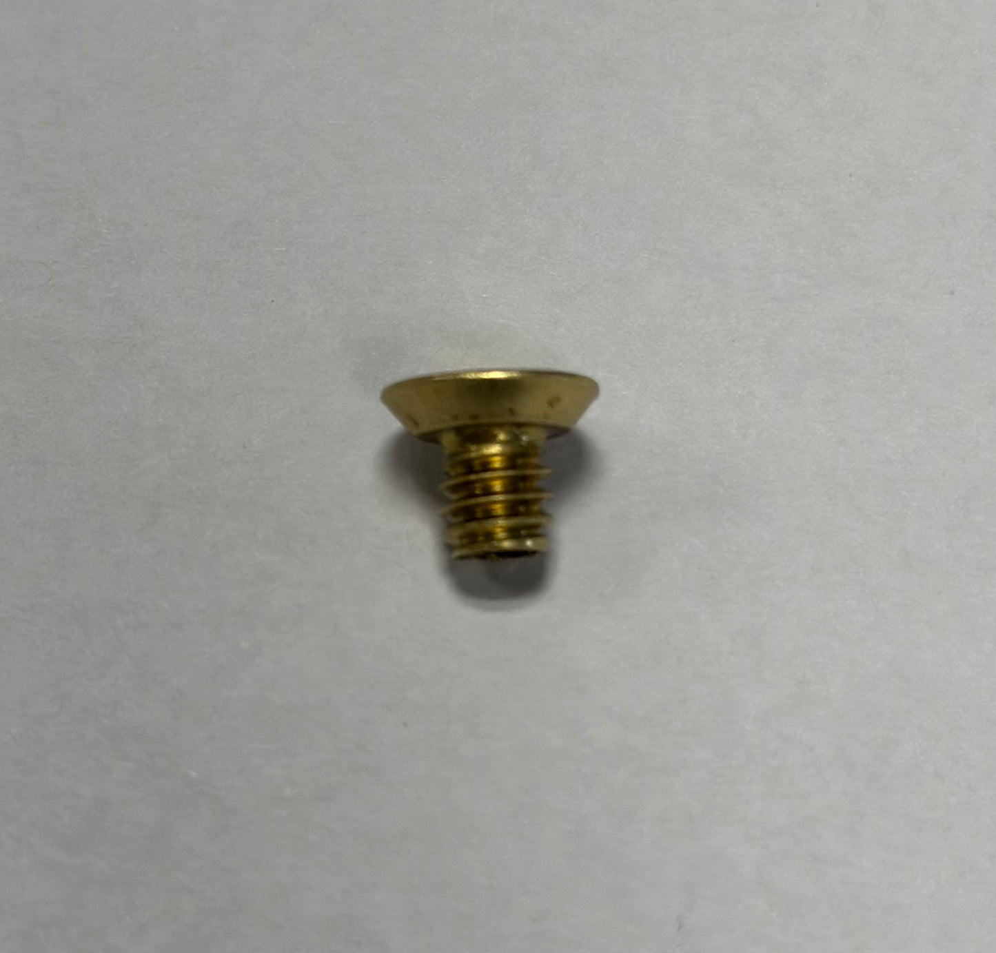 1/4-20 X 3/8" long brass phillips head guide screw