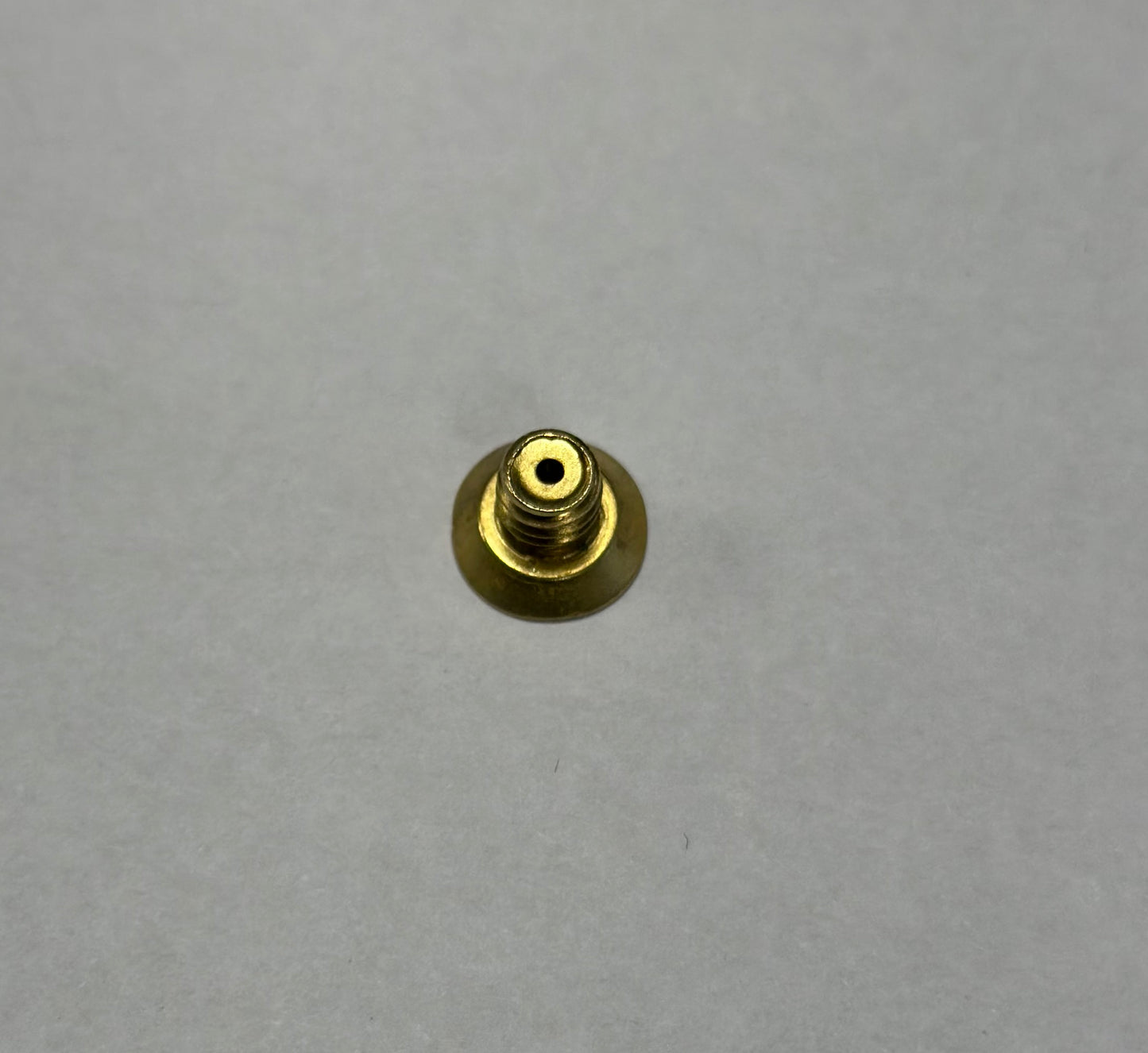 1/4-20 X 3/8" long brass phillips head guide screw