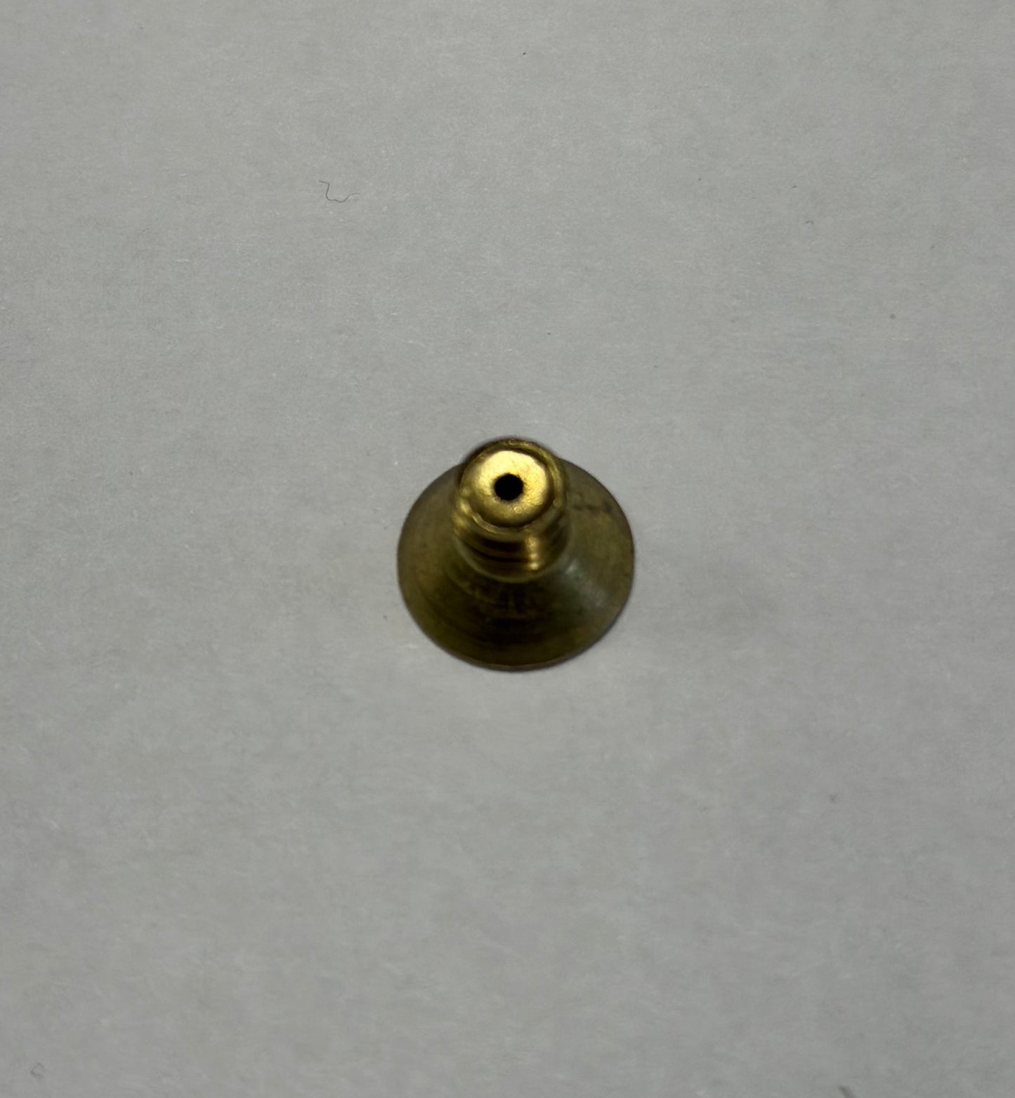 1/4-20 X 3/8" long brass hex head guide screw