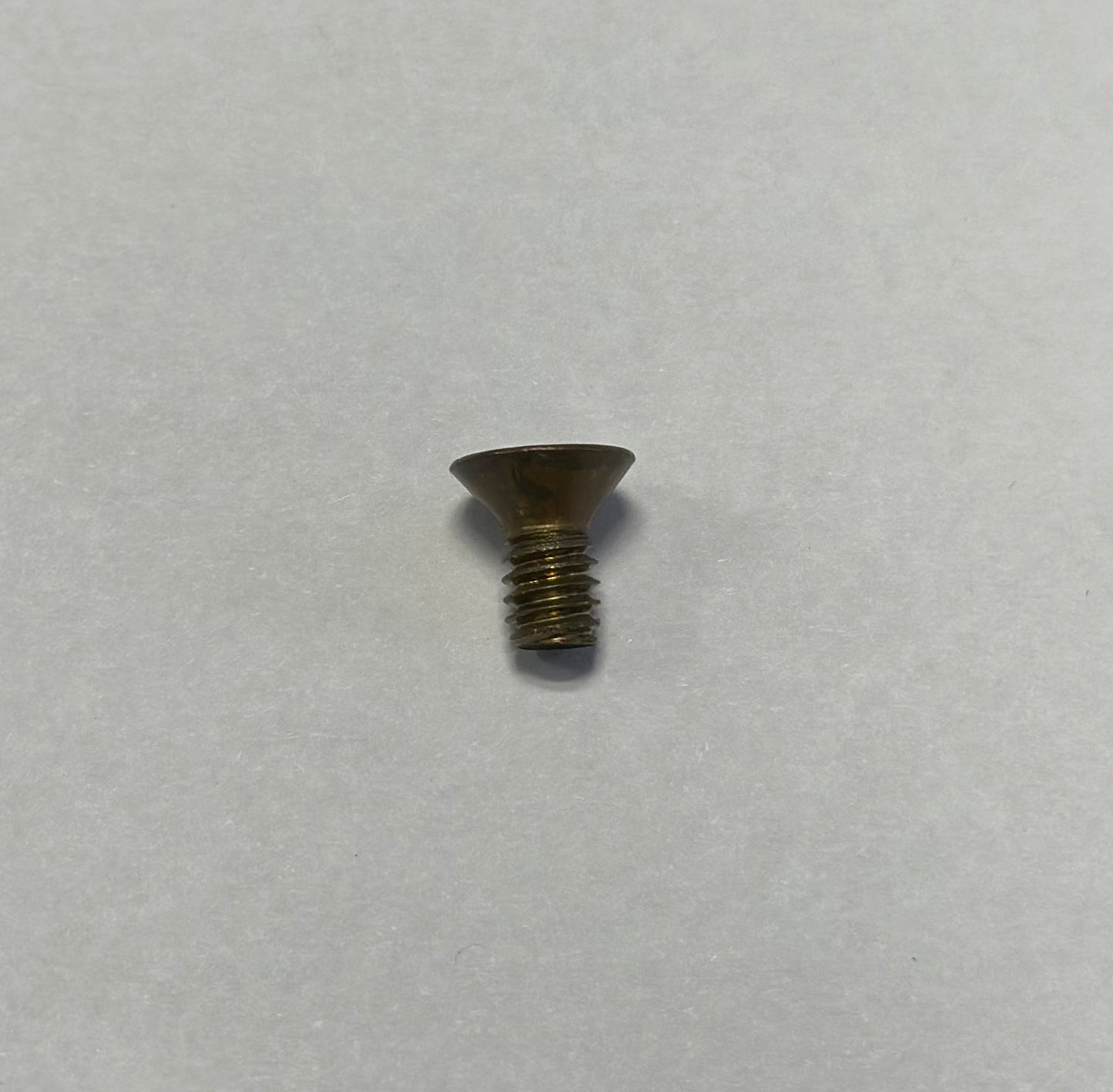 1/4-20 X 1/2" long brass phillips head guide screw