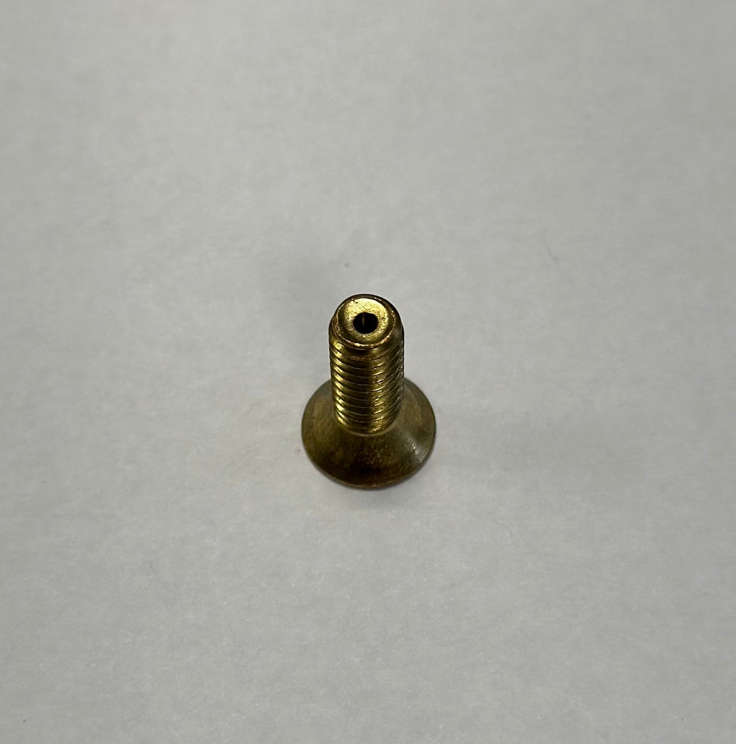 1/4-20 X 3/4" long brass phillips head guide screw